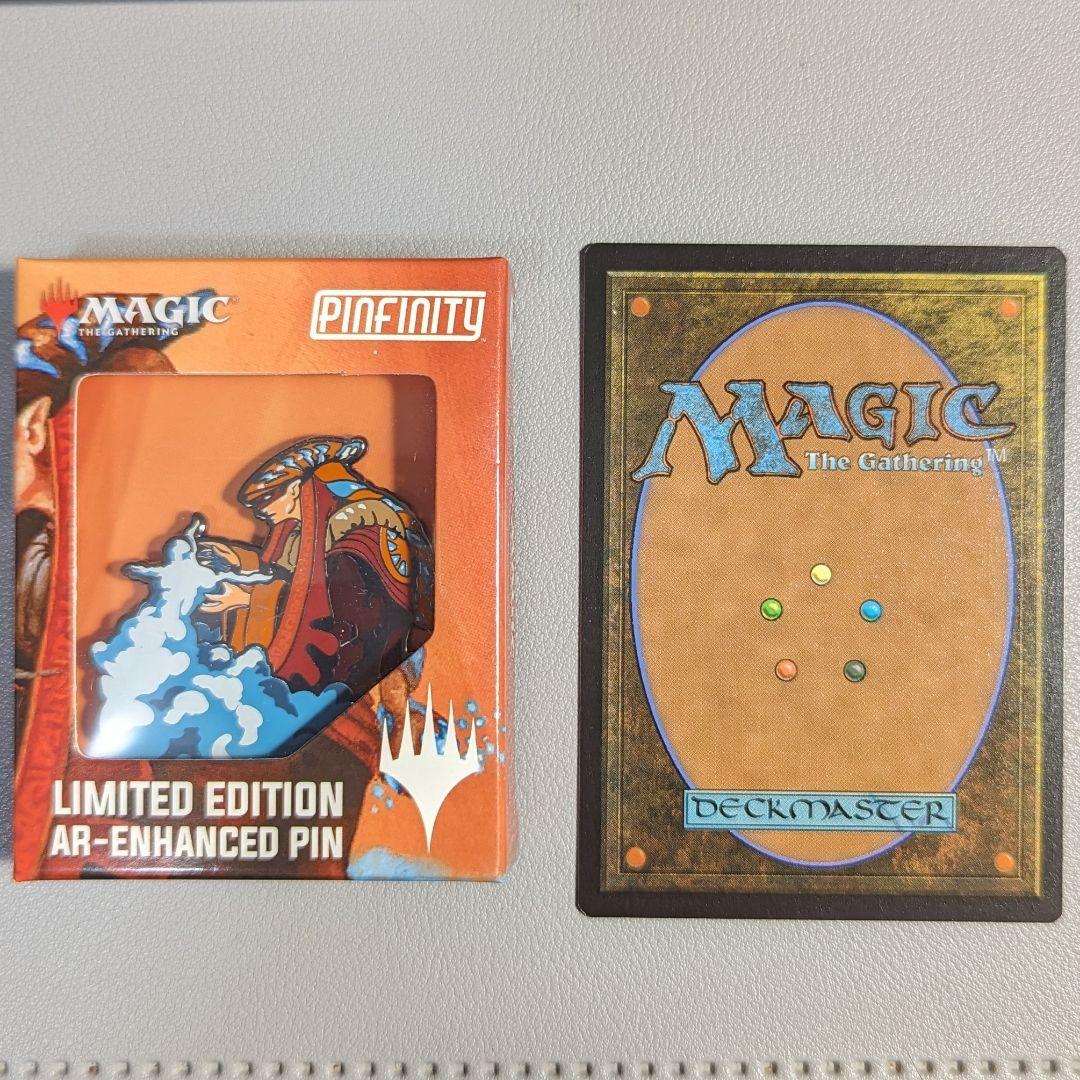 【未使用】マナ漏出　世界限定100枚プレイマット　＆　ピンズ　セット