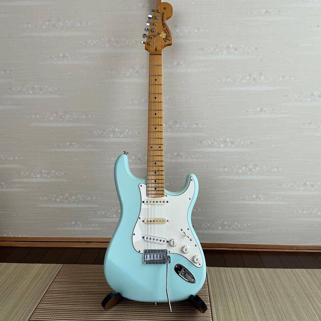 ストラトキャスター (SeymourDuncan SSL-1,3)【自作ギター】