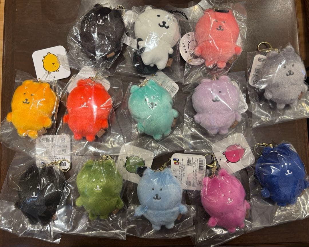 ナガノマーケット　カラーなナガノのくま マスコット　リュック　13点 お顔厳選