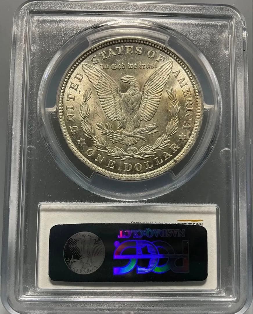 【本物保証】1921年銘　アメリカ　モルガンダラー　MS64 銀貨　高評価
