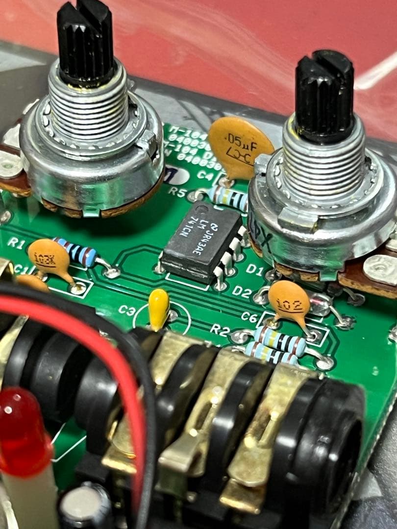 MXR distortion+ ビンテージ風mod