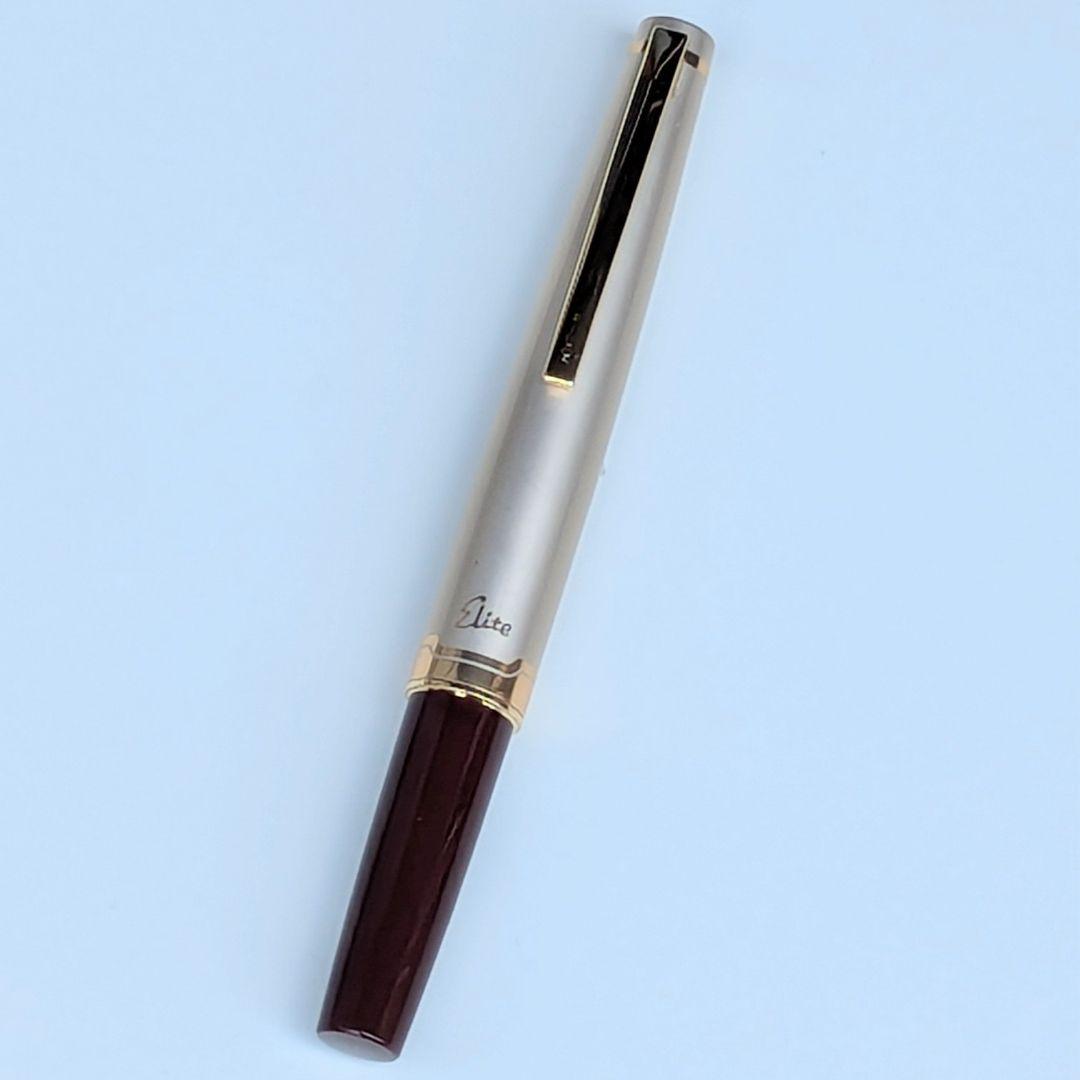 L*H様 PILOT 万年筆 14K エリート95S ディープレッド Ｍ 中古美