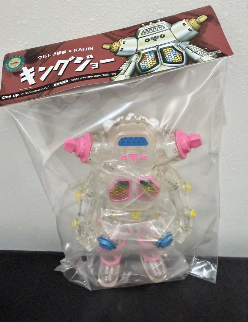 One up. × KAIJIN ソフビ キングジョー ウルトラ怪獣