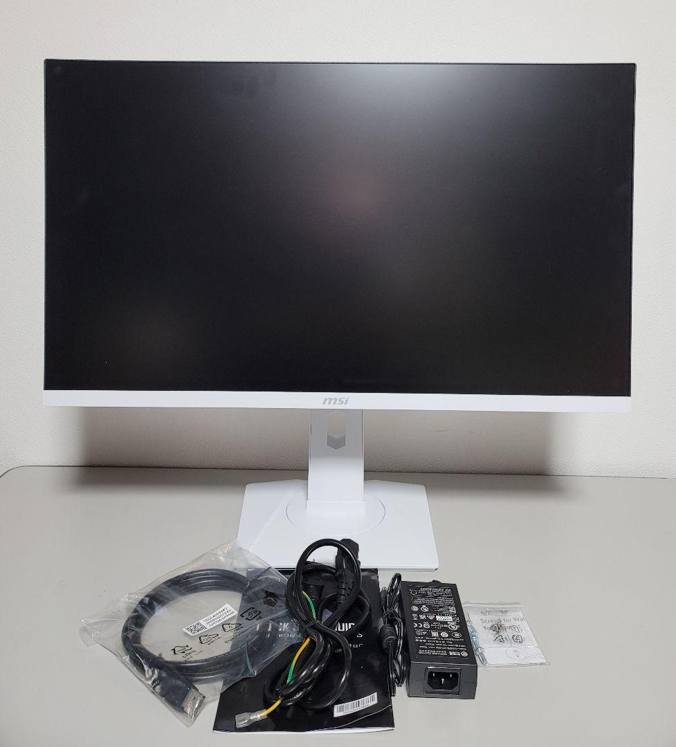 美品　おしゃれ　MSI 27インチ　WQHD　170Hzゲーミングモニター