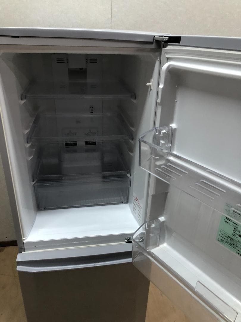 送料無料 三菱 冷蔵庫 MR-P15S-S 146L 動作良好 1028-1
