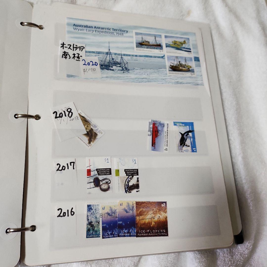 オーストラリア　使用済み切手六冊