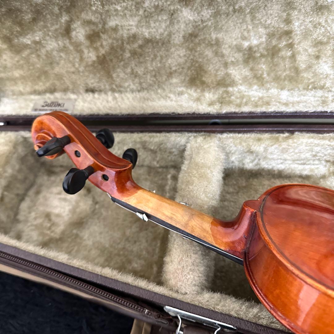 高級 SUZUKI No.500 1/8 バイオリン 弦楽器 ケース付属