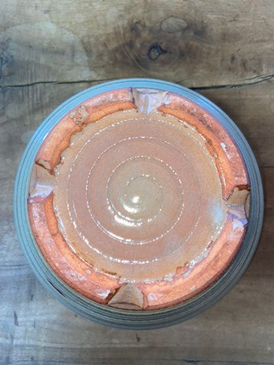 萩焼 蓮光山 3代目 徹千代作 【花入れ・壺・花器】新品