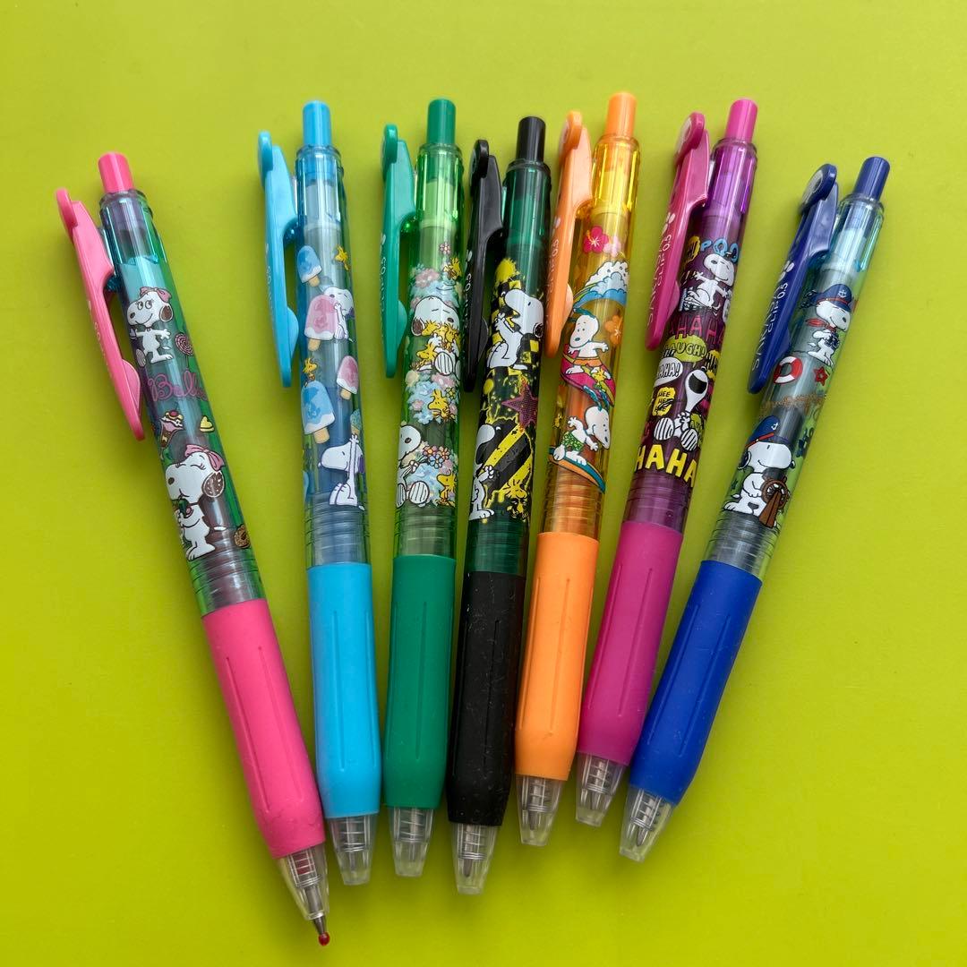 サラサ　ゲル　ボールペン スヌーピー 10本　SARASA Clip 0.5mm