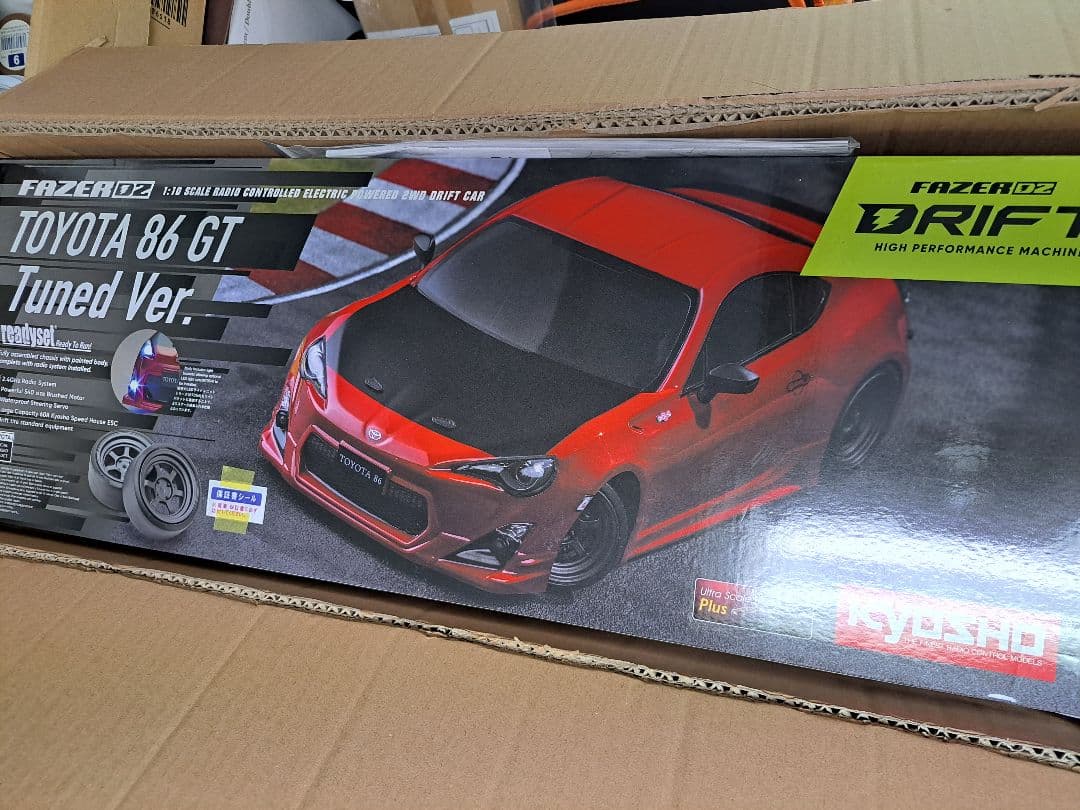 京商フェザーD2トヨタ 86 GT Tuned Ver. ドリフトカー
