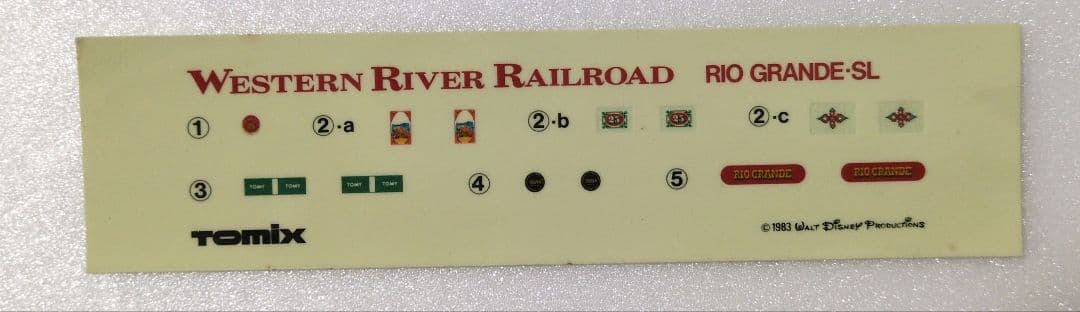 鉄道模型 ウエスタンリバーレ―ルロードセット　訳あり品！！