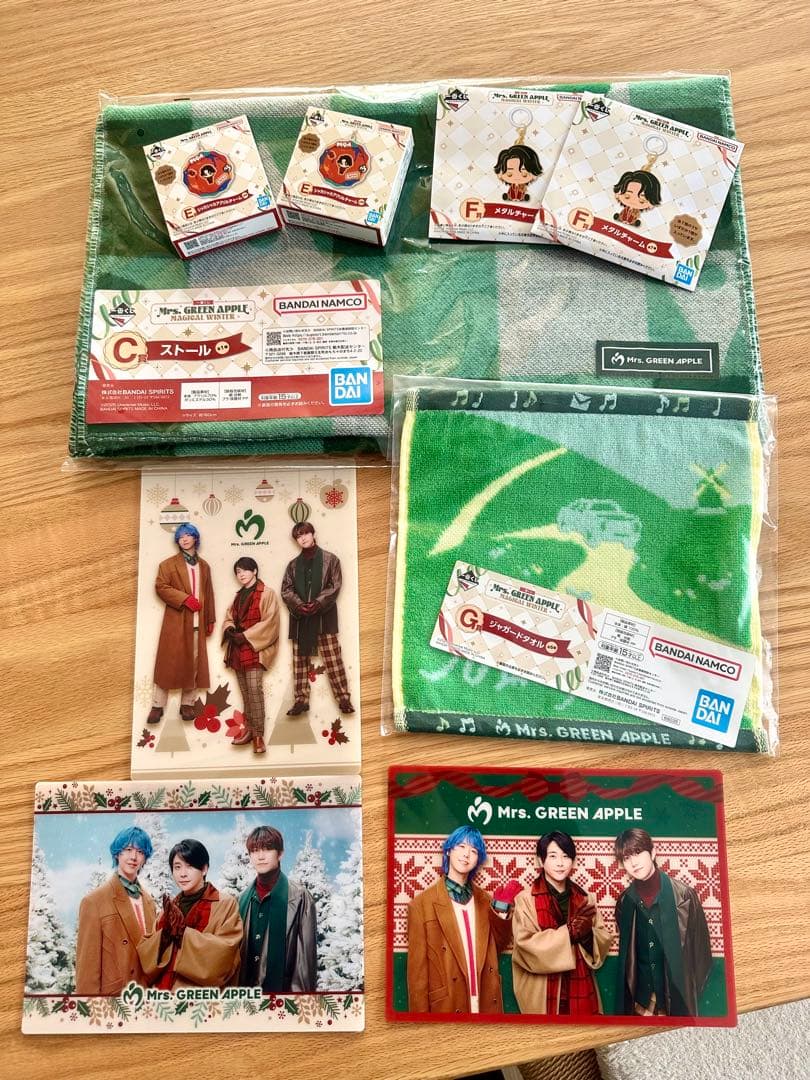 一番くじ　Mrs. GREEN APPLE MAGICAL WINTERまとめ売