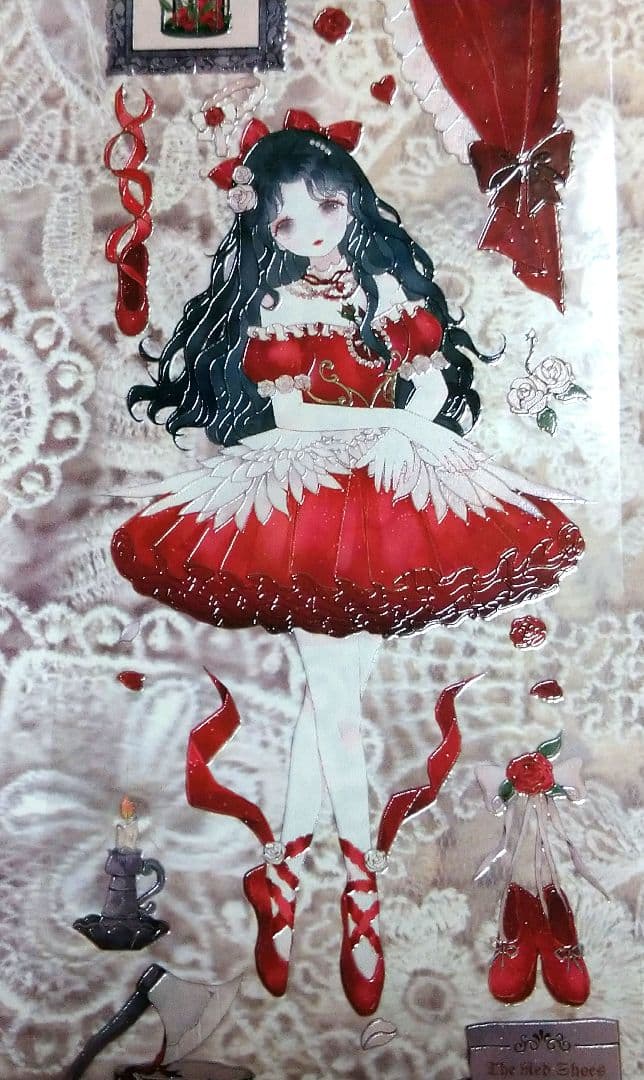 のこり１✩再販✩J332＃童话故事(PET)菜园子切り売り海外人物マステ女の子