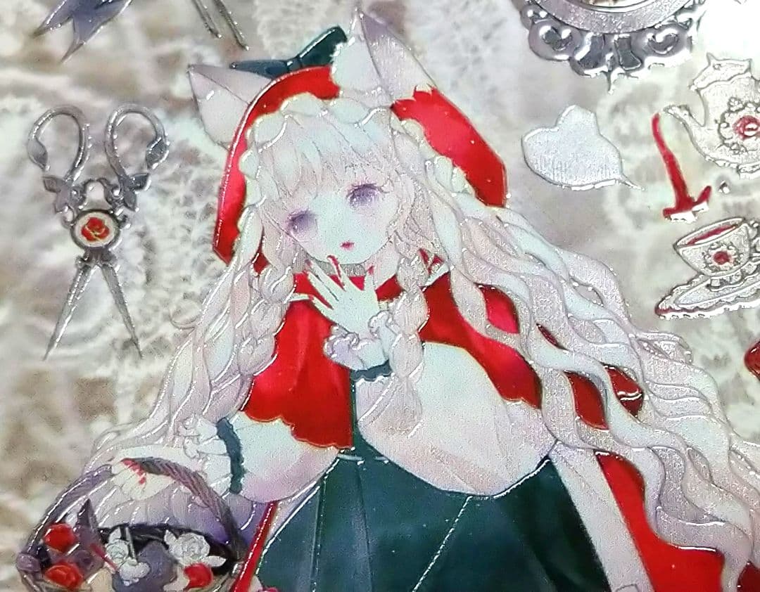 のこり１✩再販✩J332＃童话故事(PET)菜园子切り売り海外人物マステ女の子