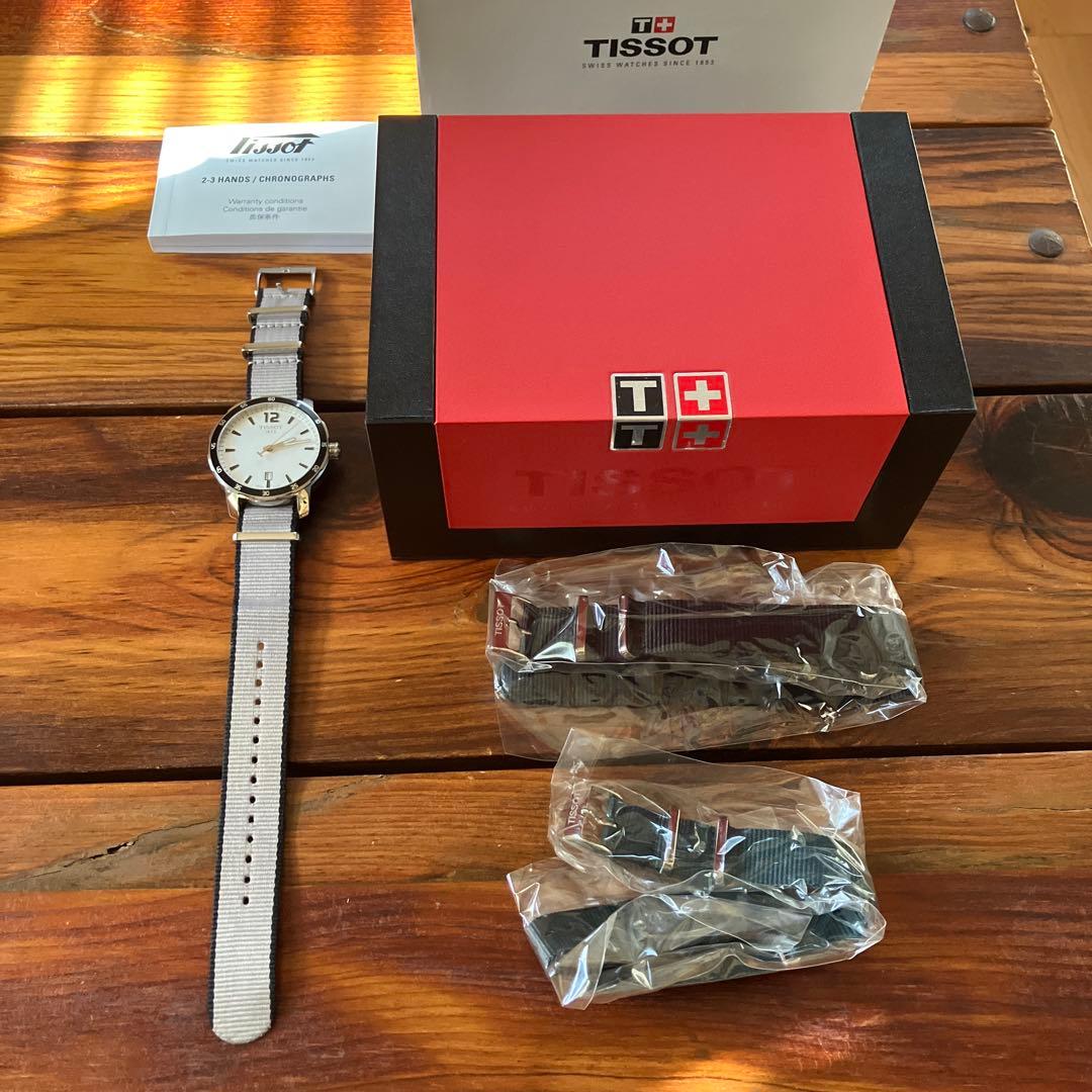 TISSOT クォーツ腕時計 Quickster date フルセット