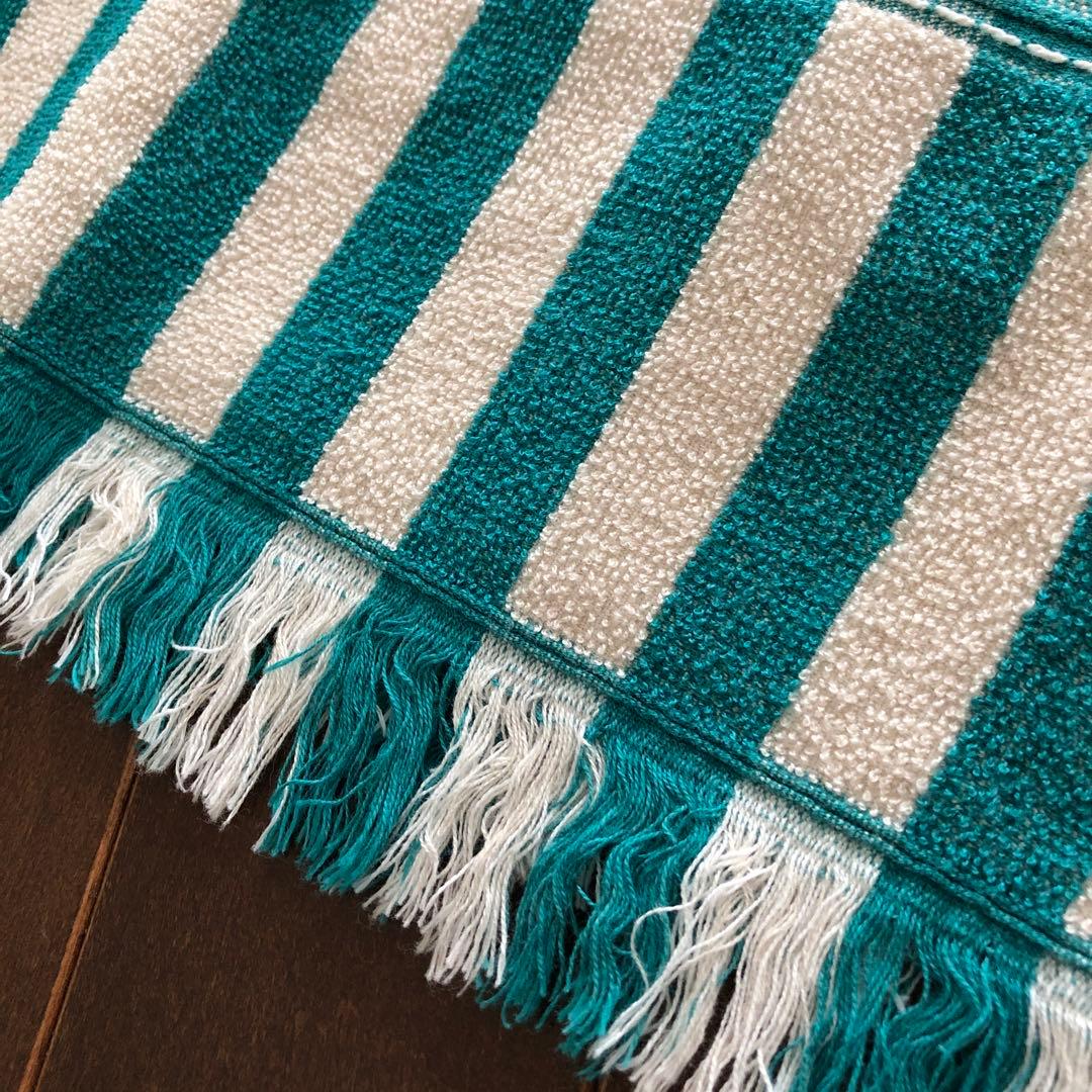 良カラー♪ストライプ☆ HERMES カバー　ビーチタオル　エルメス　ベルギー製