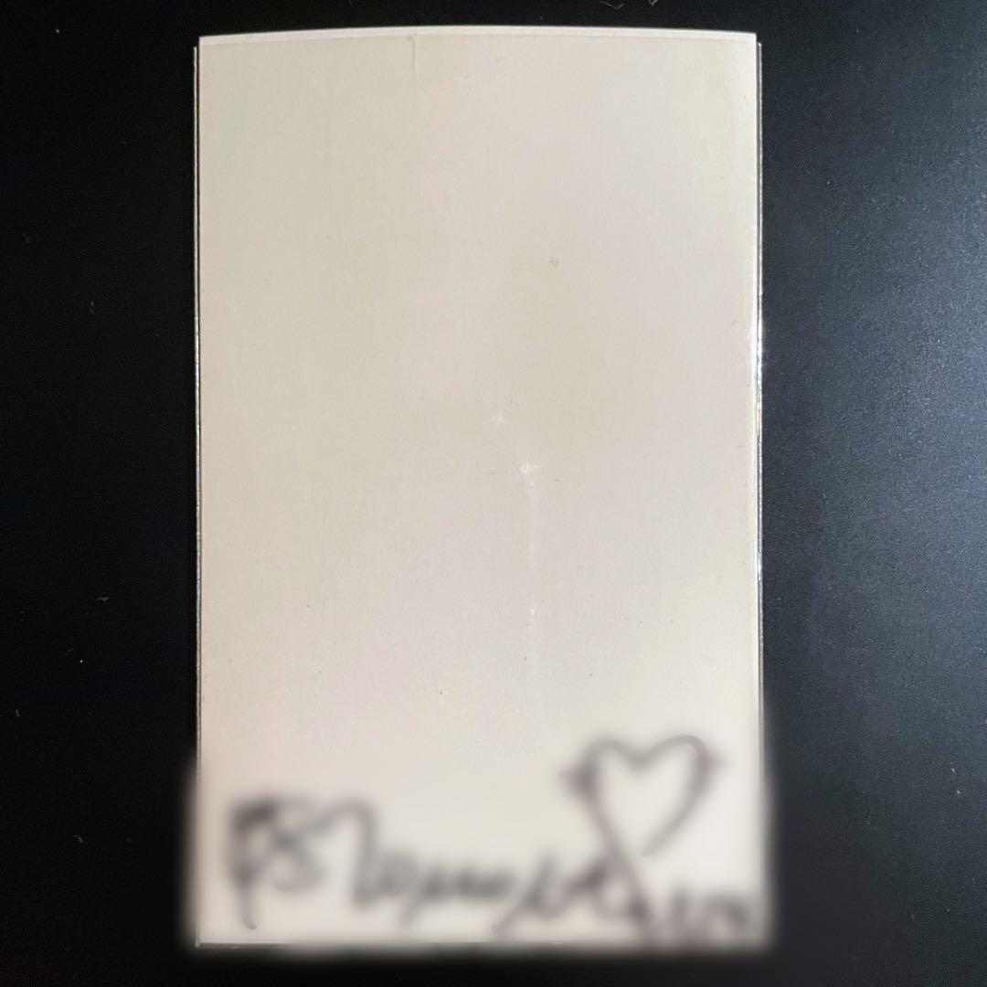 松本ももな　直筆　ミニフォトカード　高嶺のなでしこ