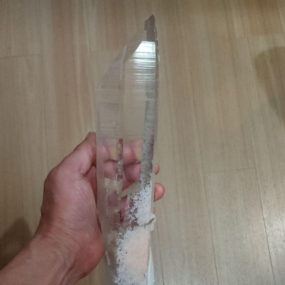 特大 レムリアン 水晶 超透明 原石 天然石 パワーストーン 鉱物