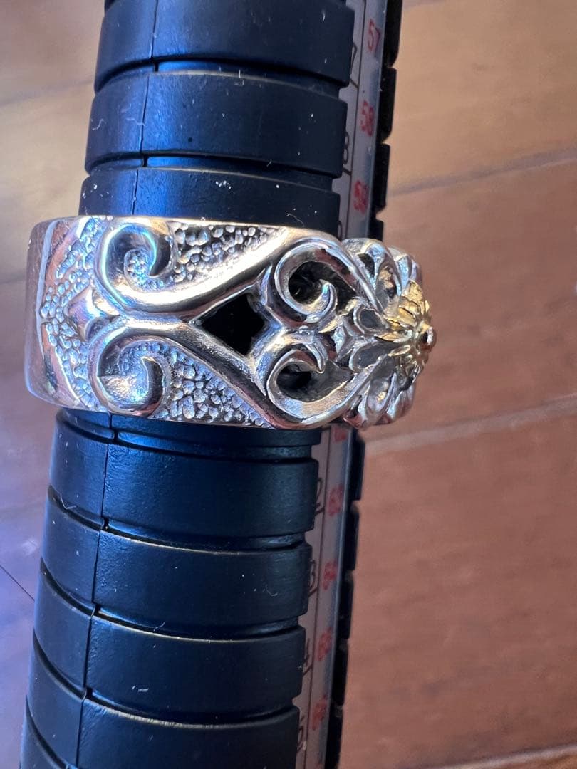 だ*ん様 アリゾナフリーダム　k18 太陽神　シルバーリング　　21号　廃盤　希