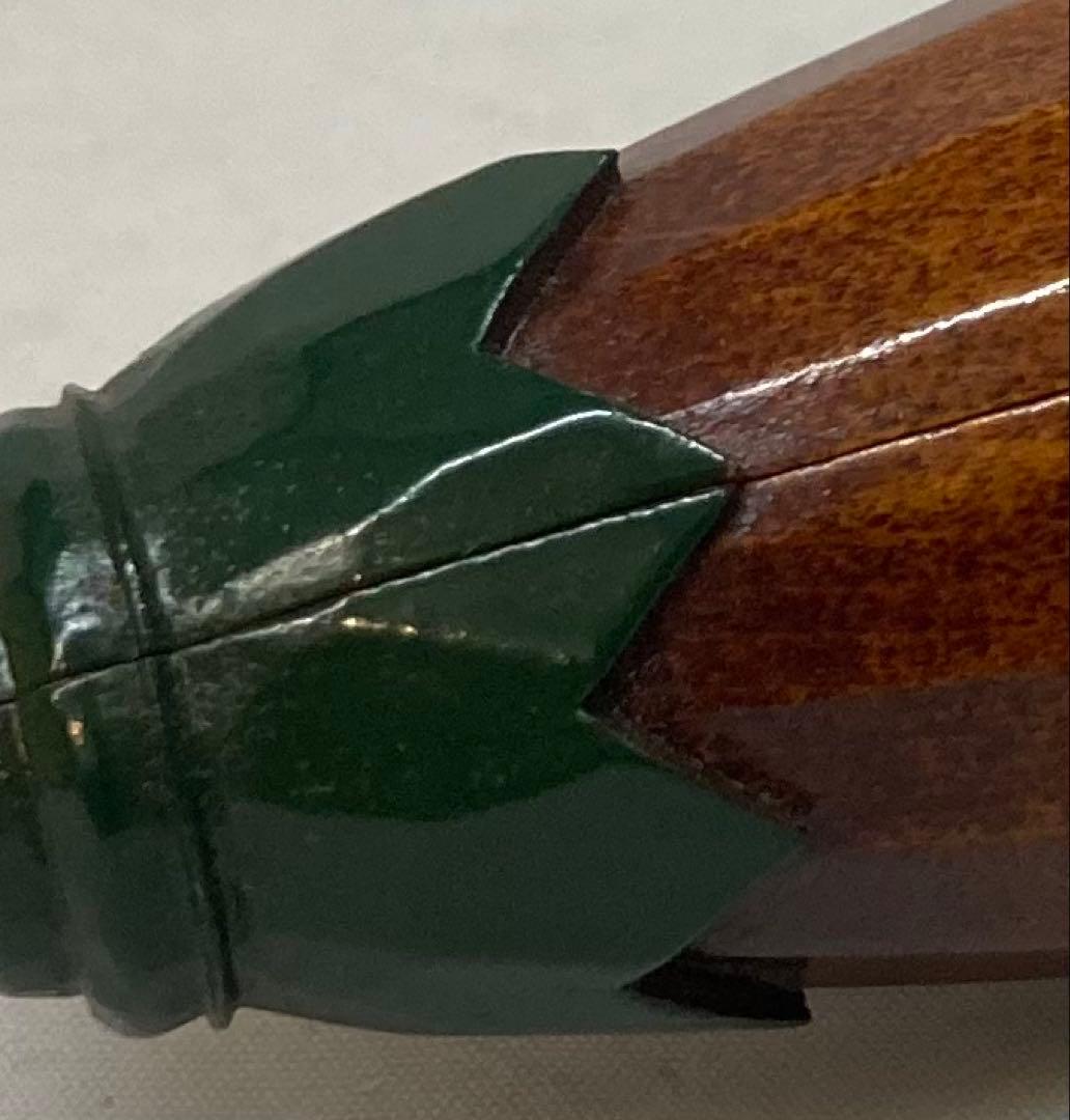 B252h 「末広香合」篠原如雪作　共布共箱　傘　木製　漆塗　讃岐　茶道具