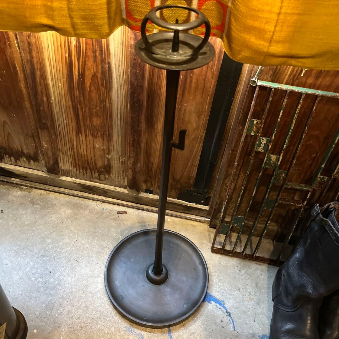 アンティーク　真鍮　燭台