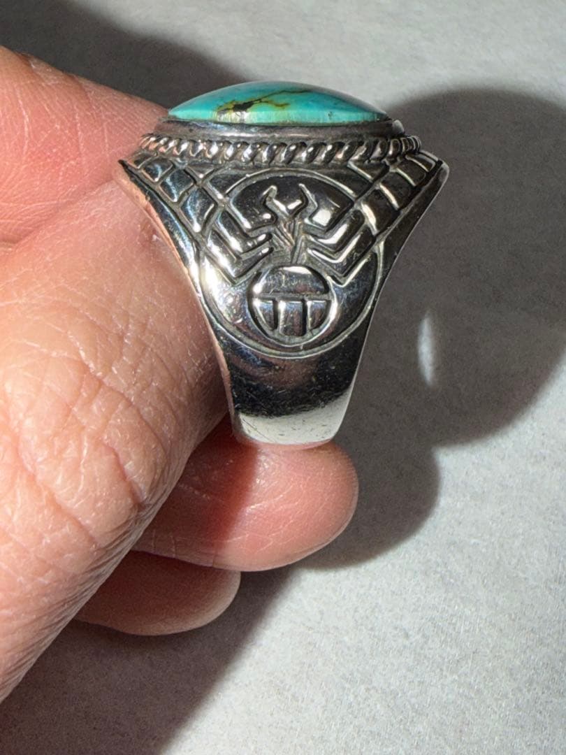 しろSAAD ターコイズ シルバーリング 925｜スパイダー23号正規品