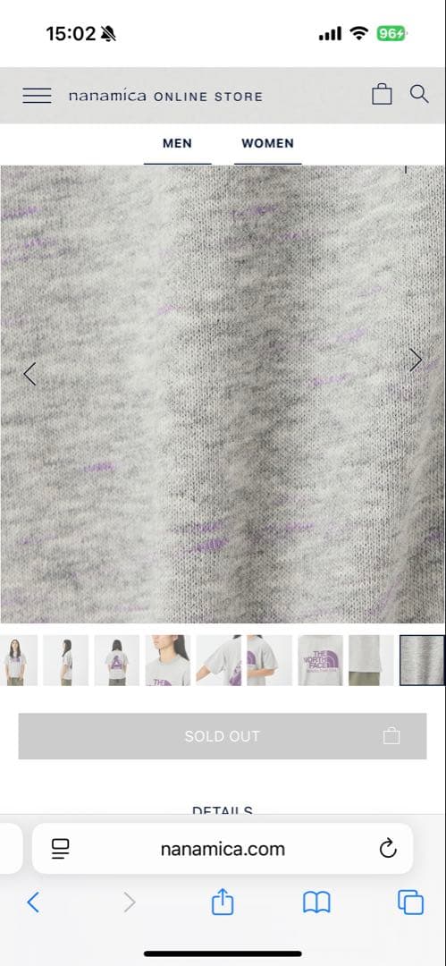 トップス PALACE x The North Face Purple Label L