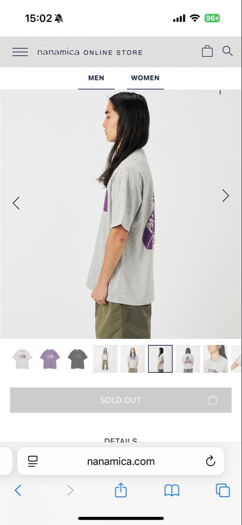 トップス PALACE x The North Face Purple Label L