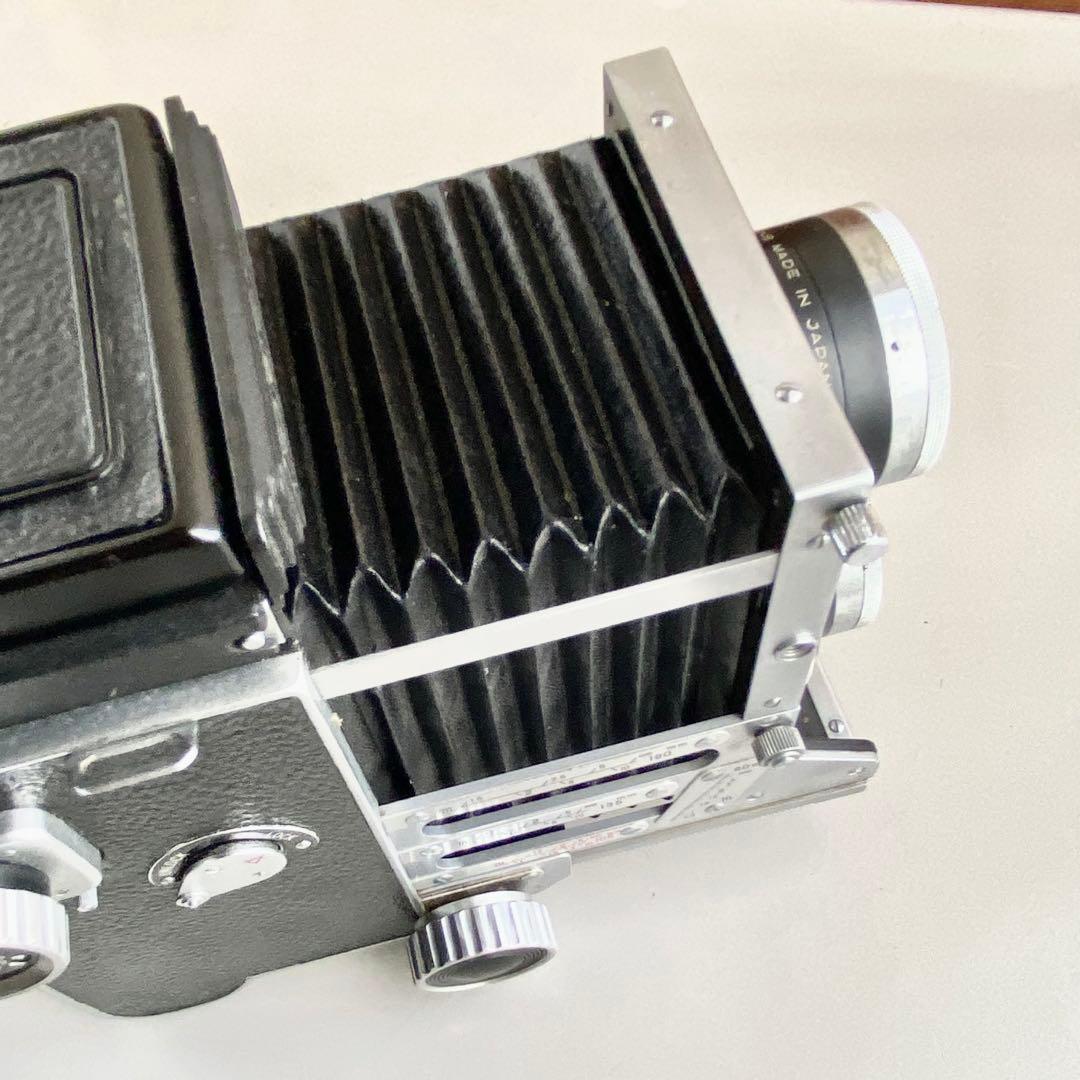 ジャンクマミヤ Mamiyaflex SEKOR 80mm F2.8 二眼カメラ