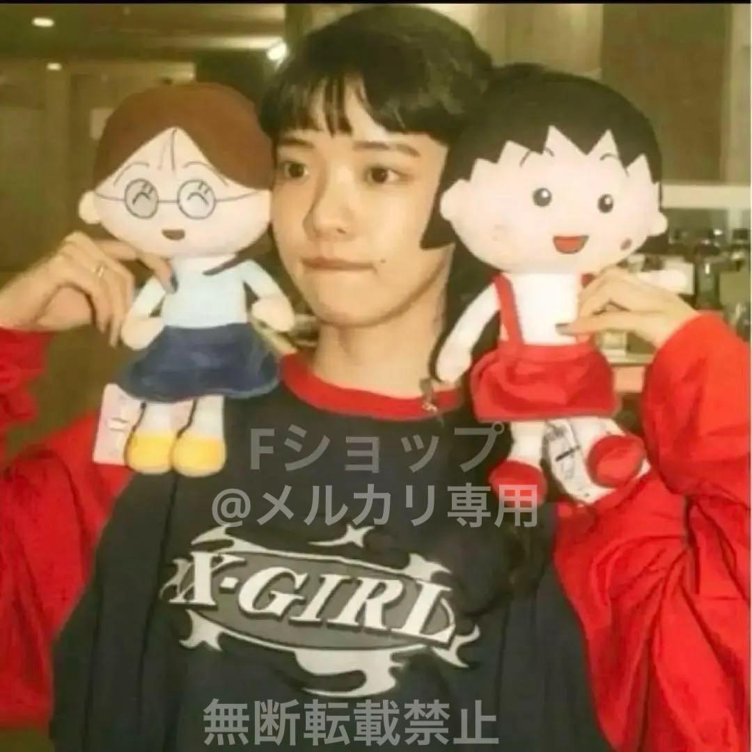 《大人気完売品》あいみょん着用❗️X-girl ロンTネイビー長袖リンガーTシャツ