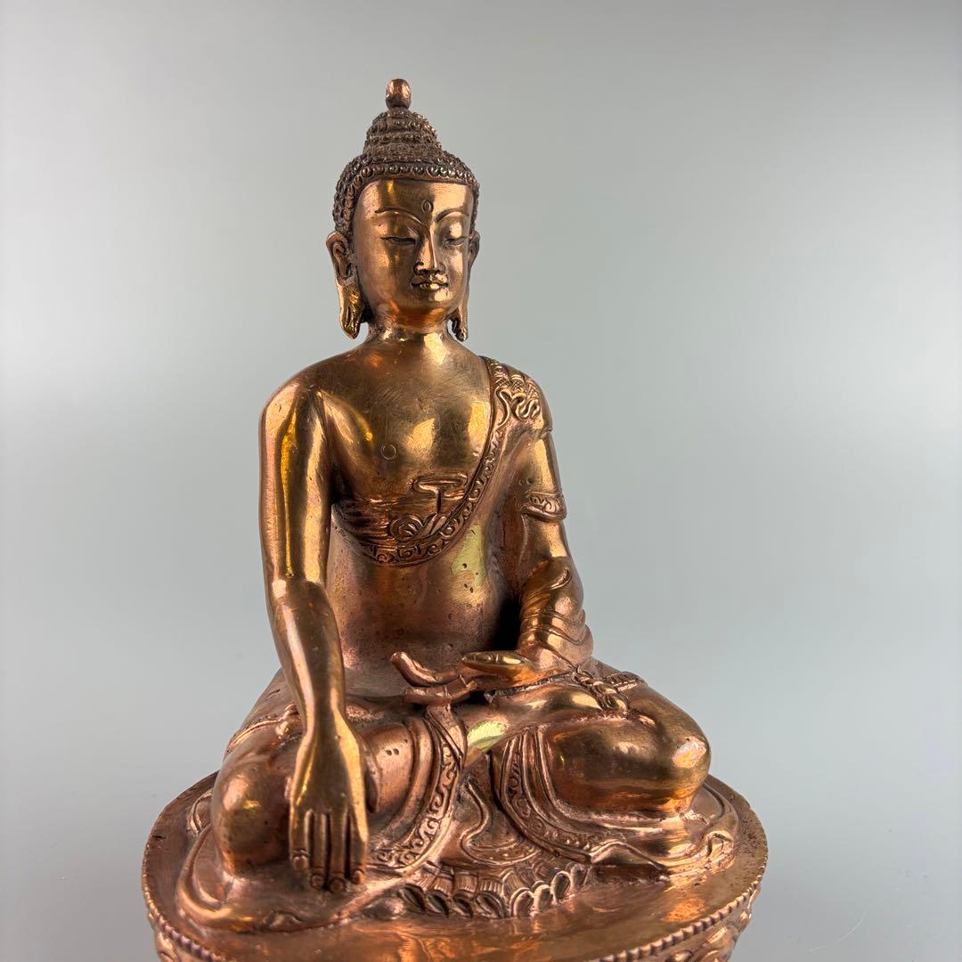 仏教美術 銅器 仏像 細密 彫刻 古美術 銅 仏教