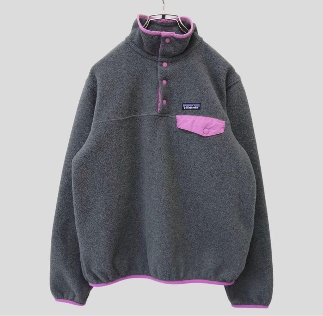 【ふーみん】Patagonia ライトウェイトシンチラスナップT　L