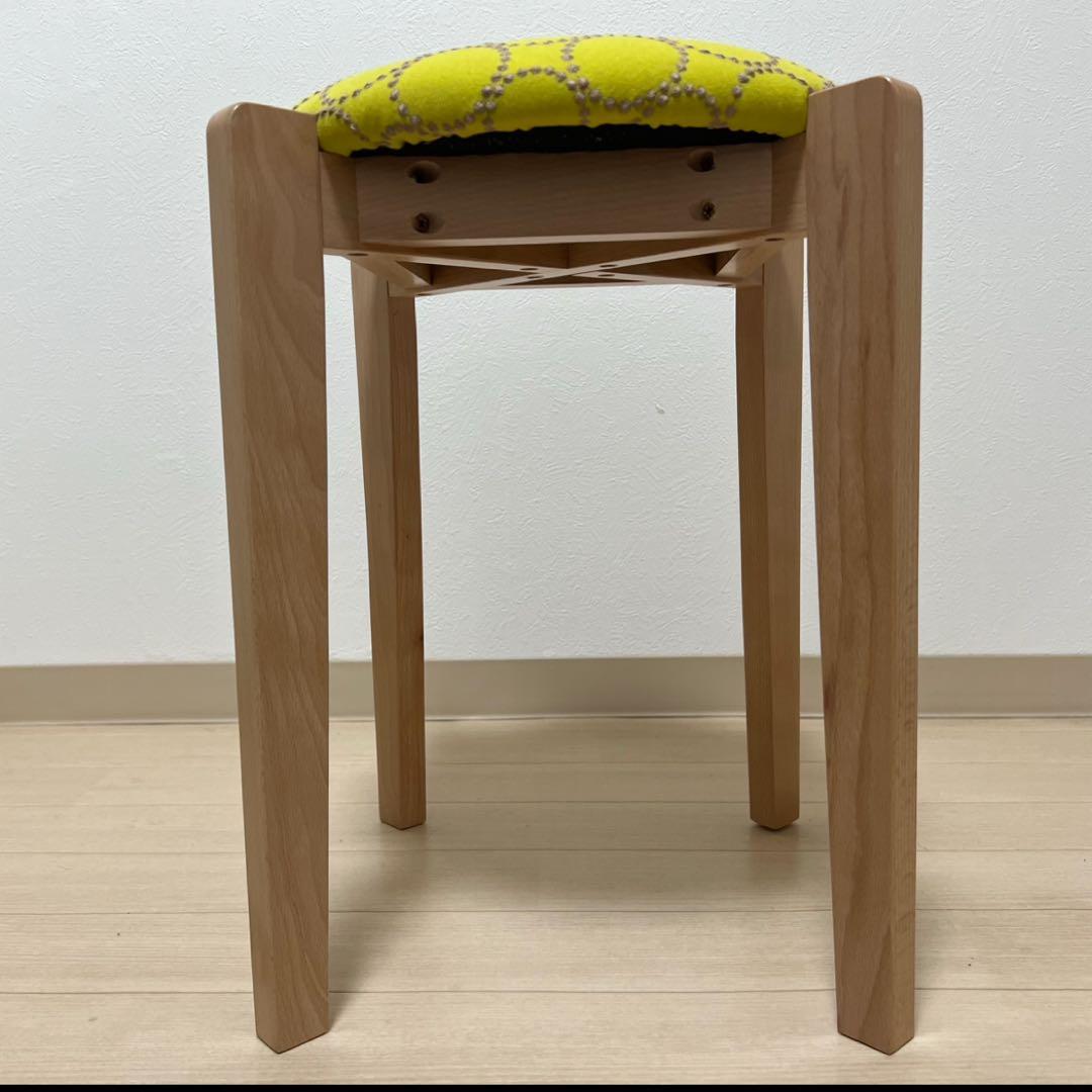 オーダーページ　角脚スツール　２脚