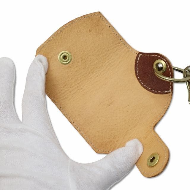 イルビゾンテ 2025AW 55周年 レザー キーケース BROWN(ブラウン)