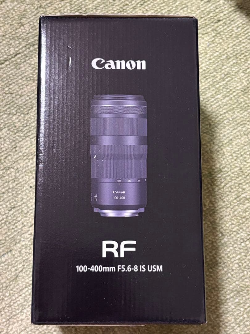 レンズ(ズーム) canon RF100-400mm F5.6-8 IS USM