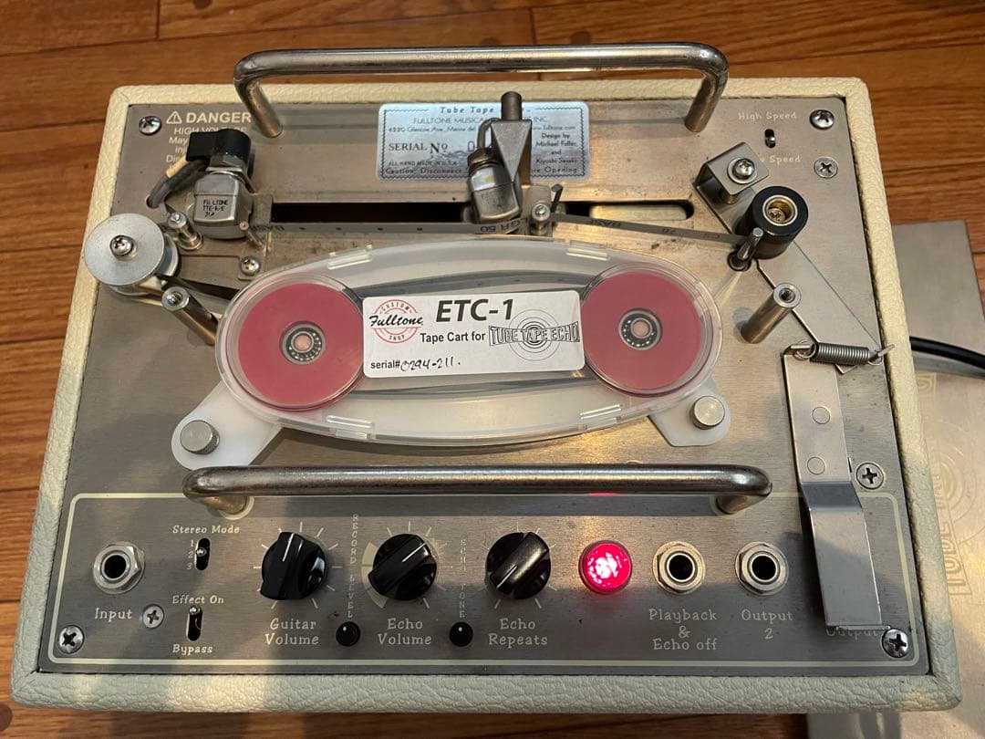 Fulltone テープエコー　替えテープ2個付　ジャンク扱い