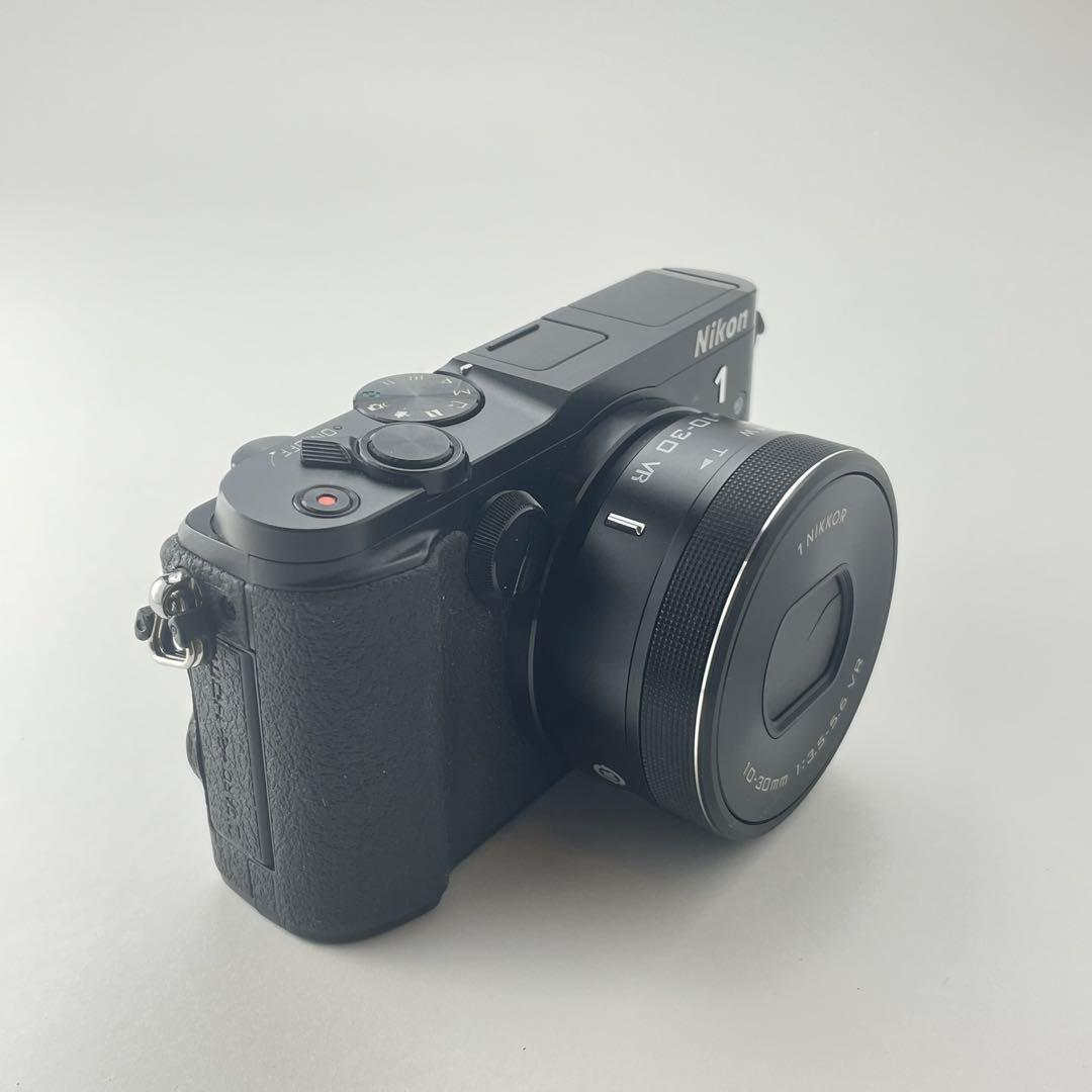 【ショット数8000・返品保証】Nikon 1 V3 ブラック 標準レンズキット
