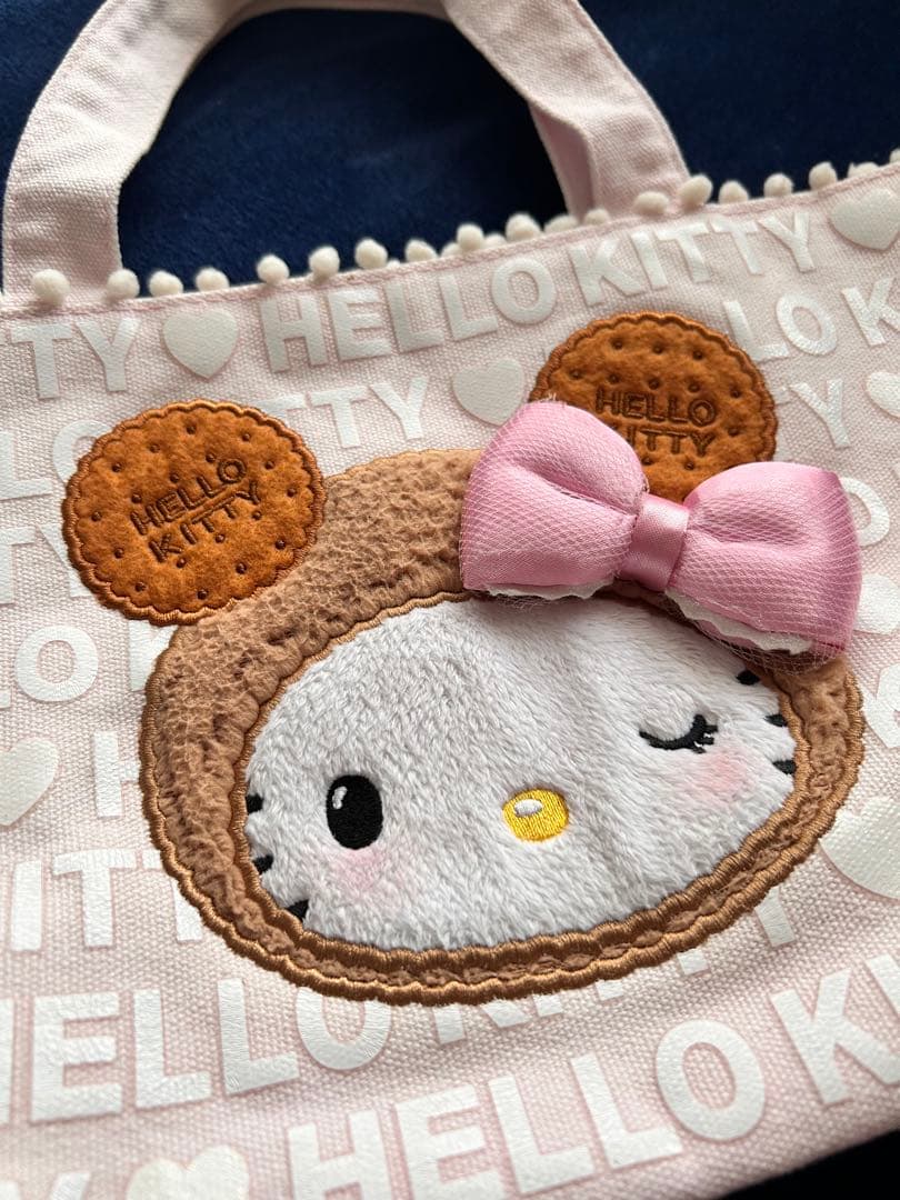 ハローキティ キティーちゃん　サンリオ　ビスケット　トート　中古