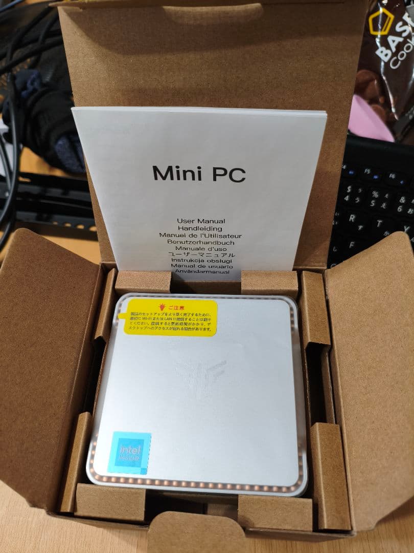 NIPOGI ミニPC N150+16GB+256GB
