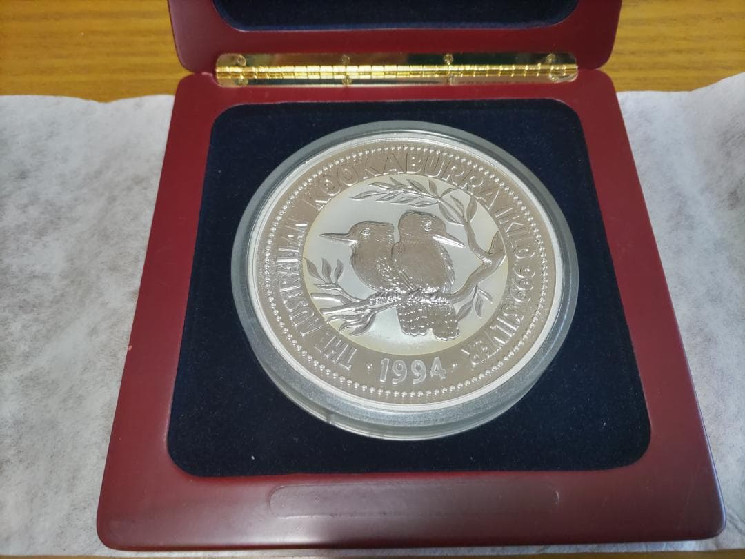 オーストラリア 30ドル 1kg銀貨 1994年