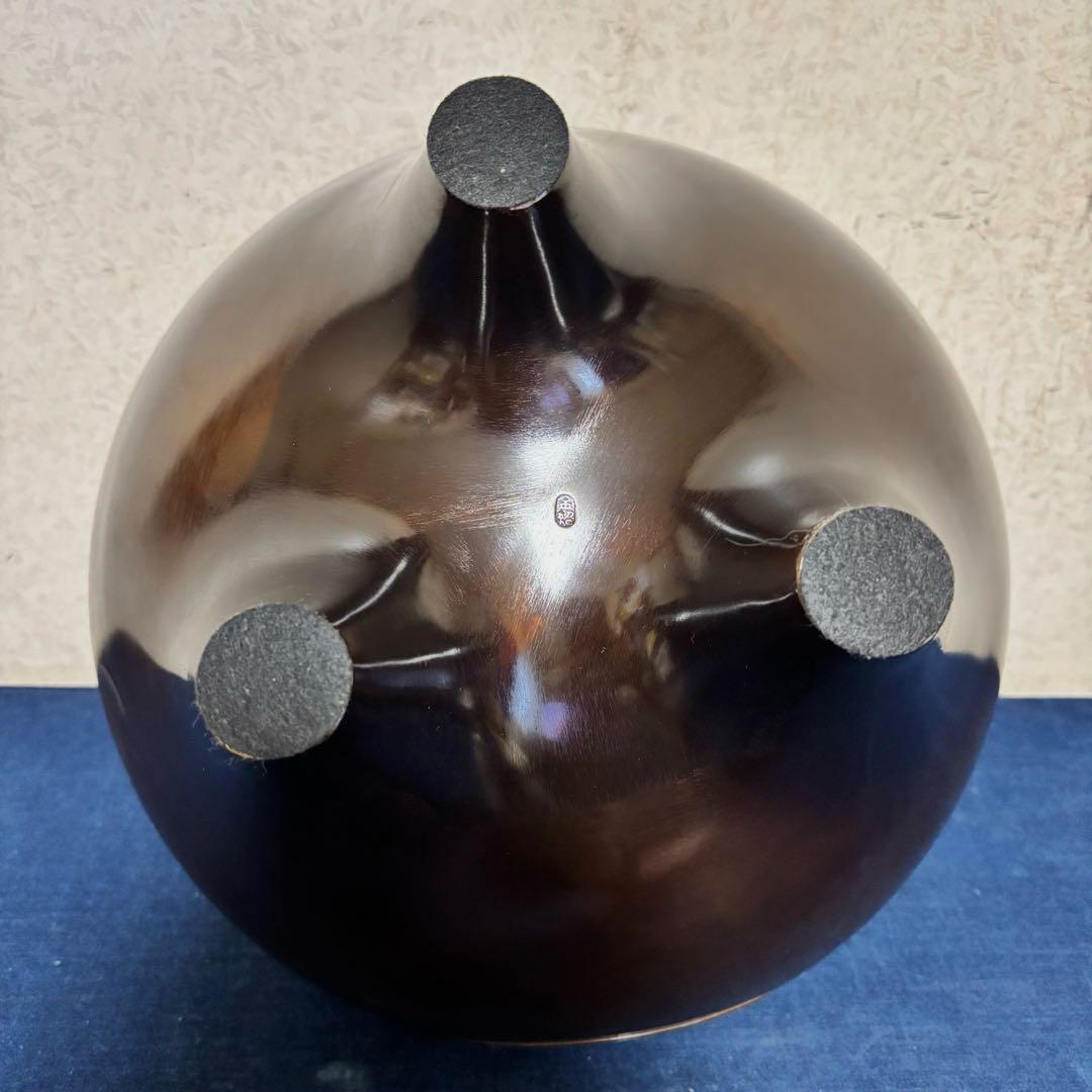 風炉/茶釜/電熱器/銀摘/唐銅朝鮮風炉釜/野々田電熱器/金森紹栄造/敷板/茶道具