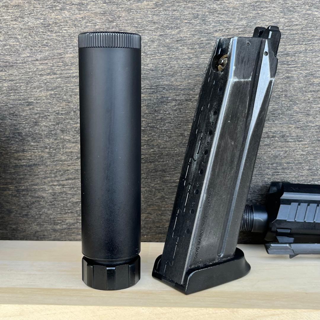 東京マルイ　SCAR-L 次世代電動ガン タンカラー HK45付属共に中古