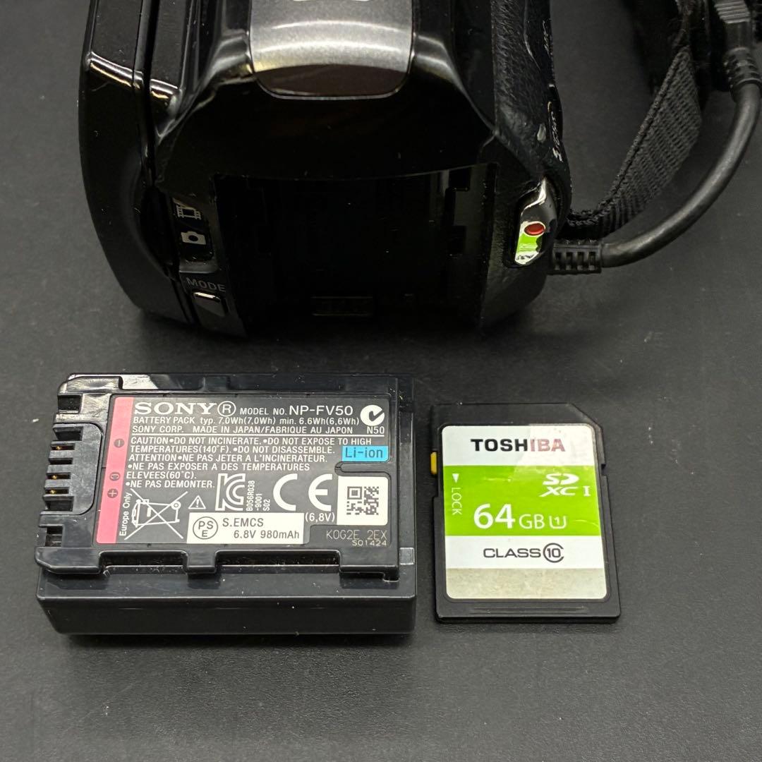 【動作OK】SONY HDR-CX560V ハンディカム ビデオカメラ ブラック