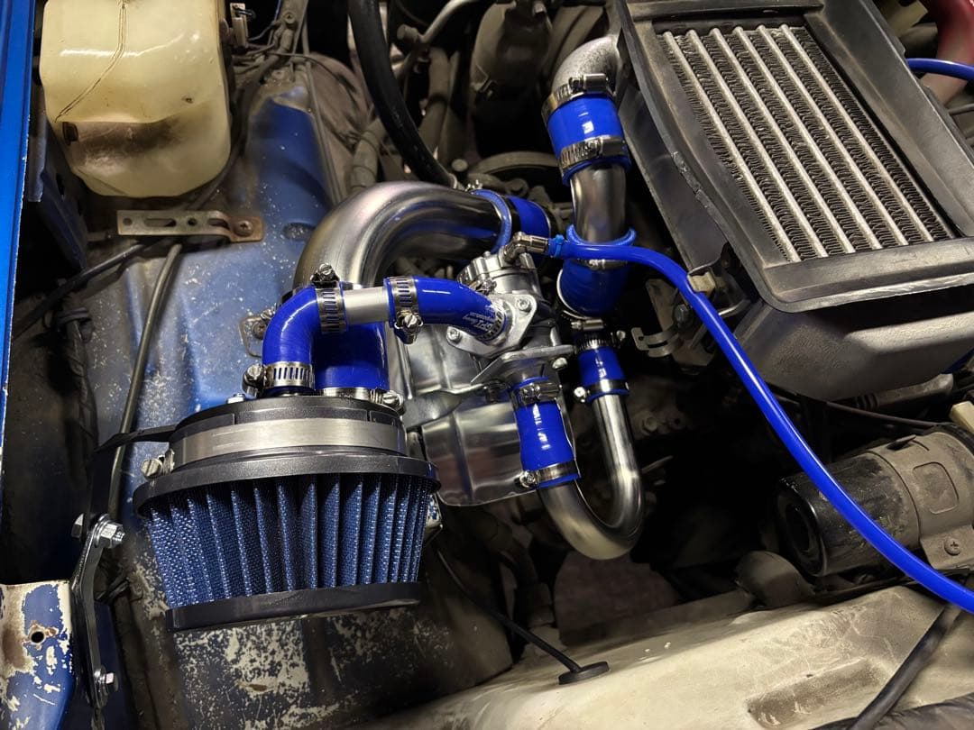 【kenkouappa/ジムニーJA11BLITZサクションインテークシステム】