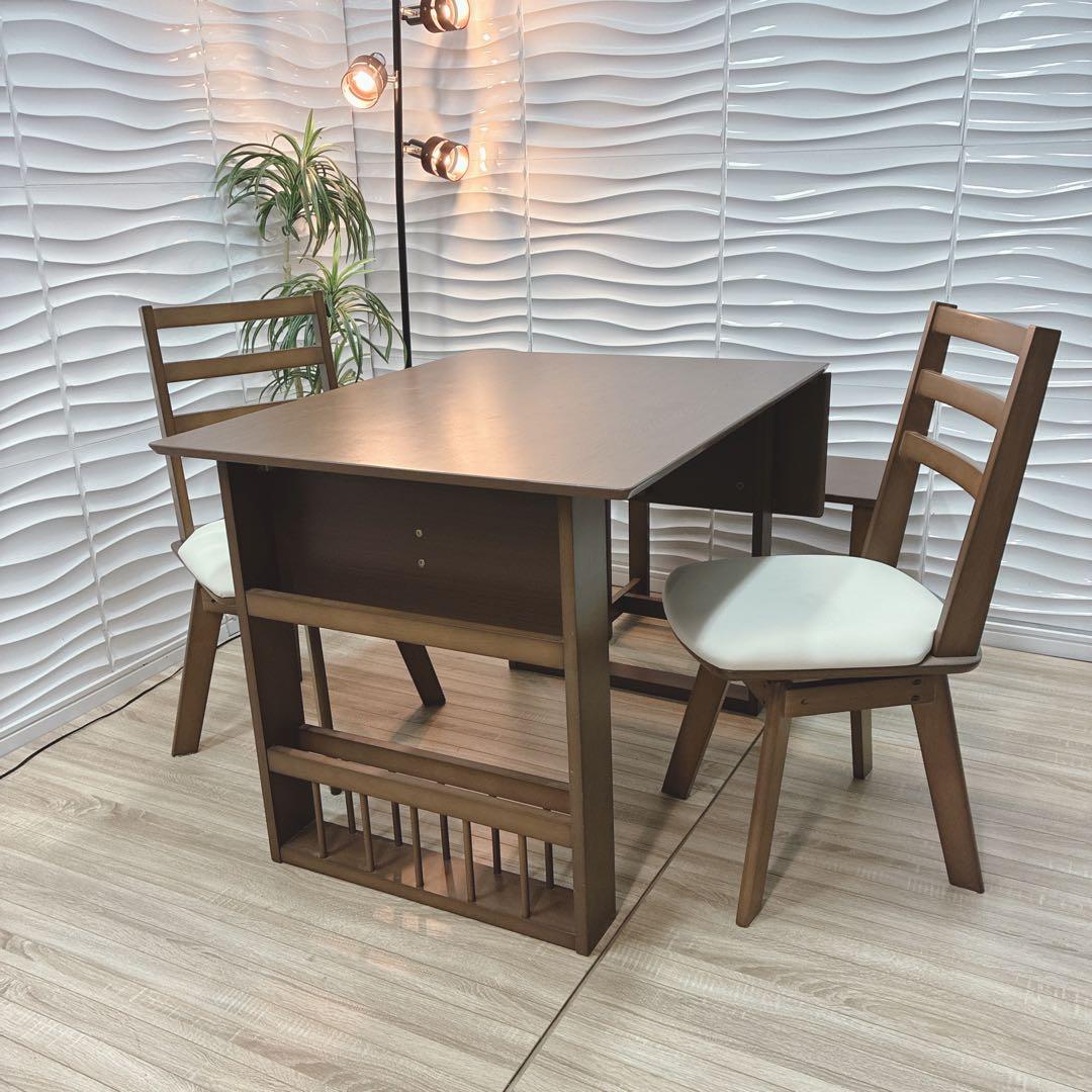 ◇大阪府 神戸市 配達料無料！◇ニトリ◇ロピア2◇ダイニングテーブルチェアセット