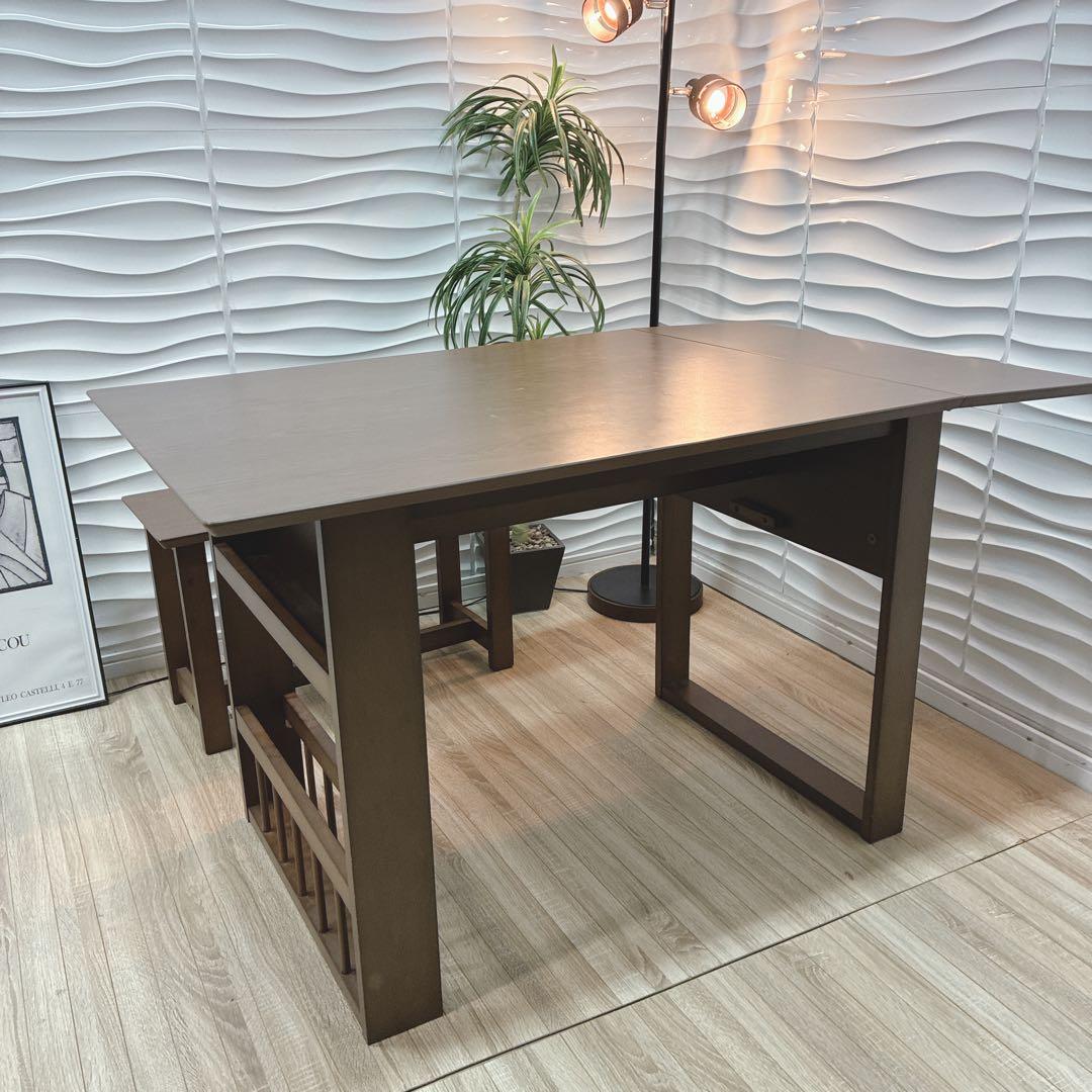 ◇大阪府 神戸市 配達料無料！◇ニトリ◇ロピア2◇ダイニングテーブルチェアセット