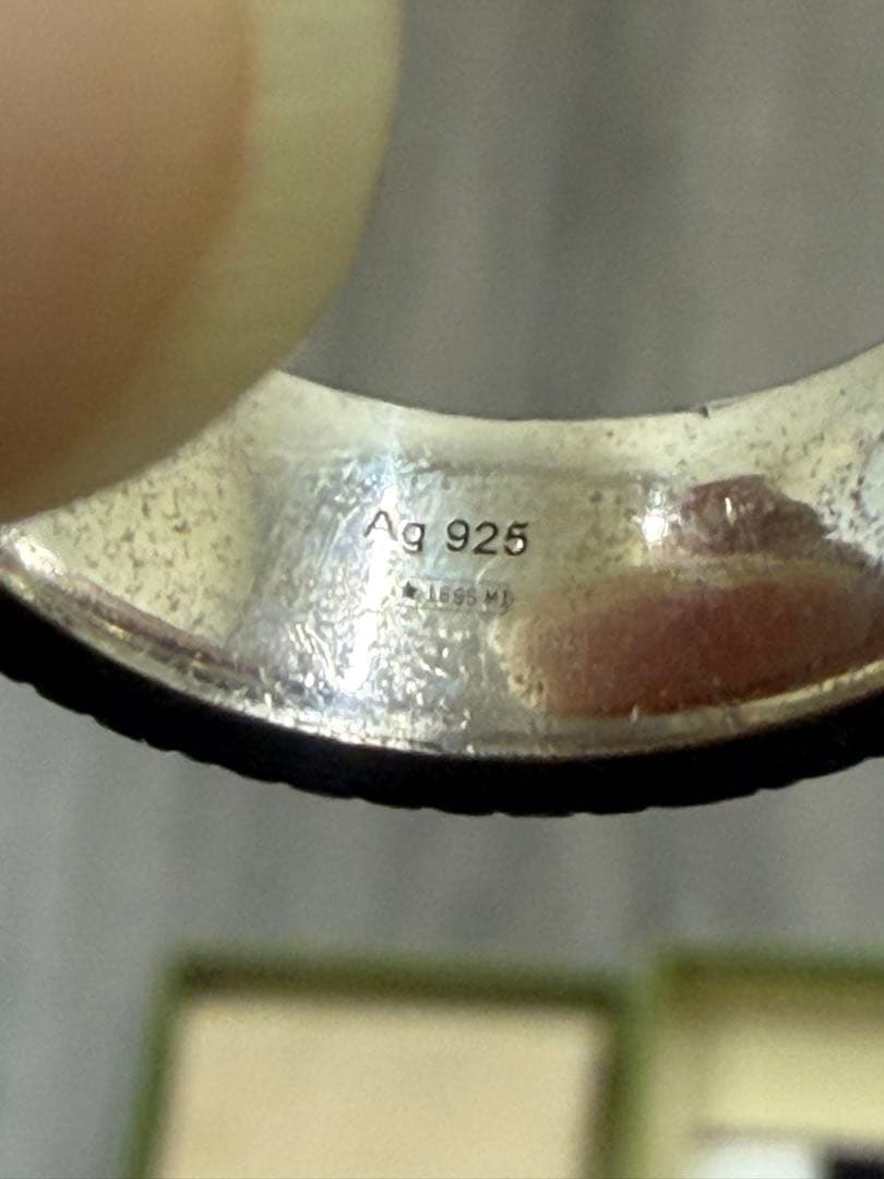 GUCCI シルバーリング GG 18号