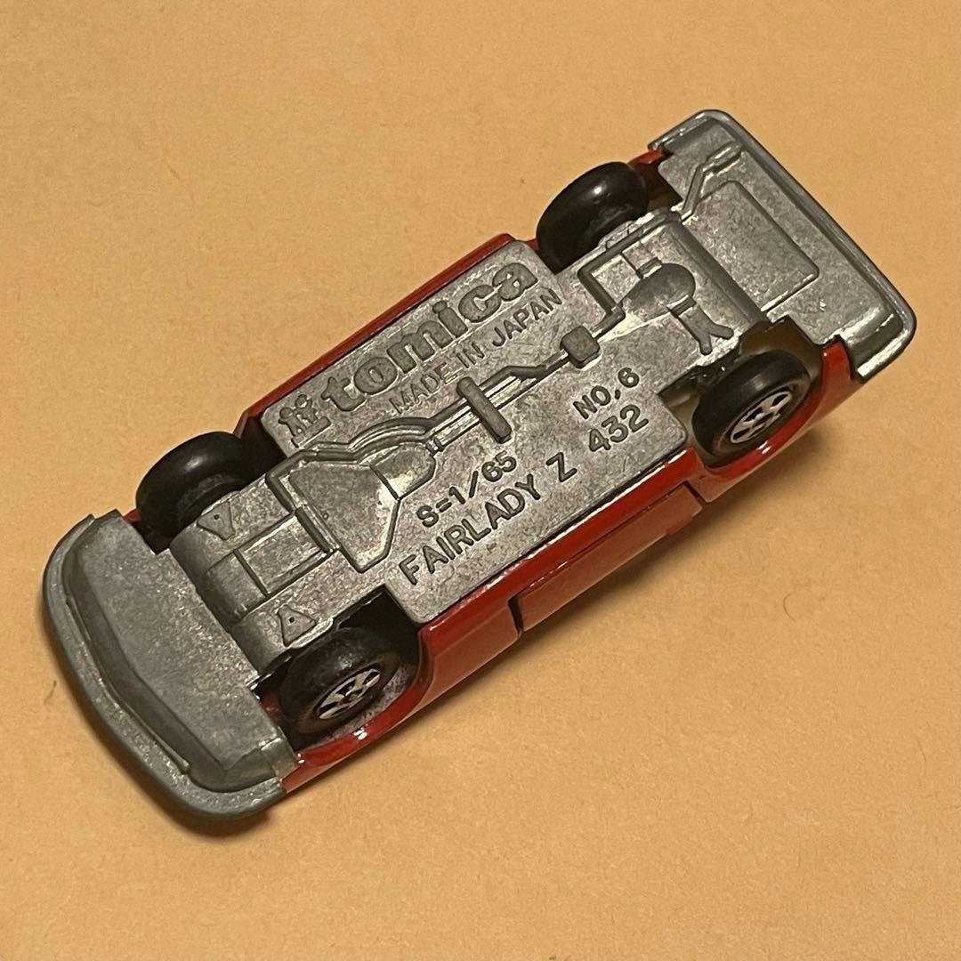 トミカ　フェアレディZ 当時物　日本製　1A 赤