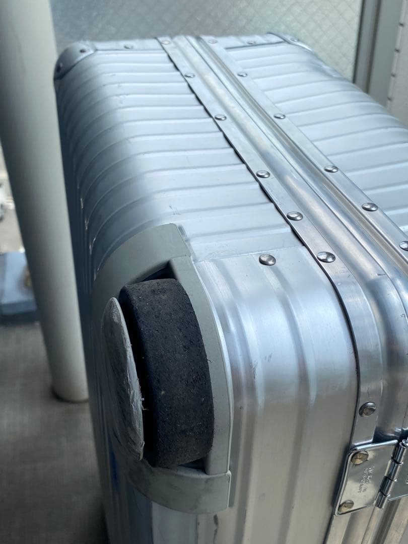 【廃盤】RIMOWA リモワ 2輪 青ロゴ プルタブ スーツケース 60L