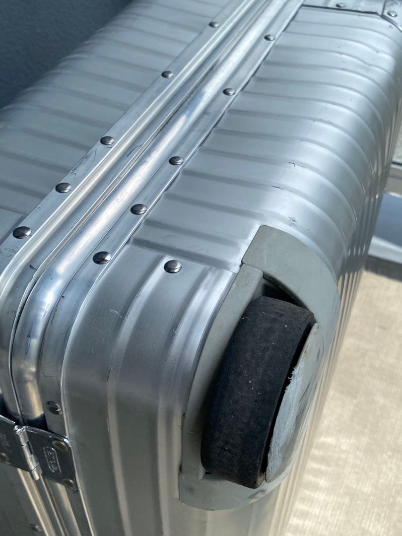 【廃盤】RIMOWA リモワ 2輪 青ロゴ プルタブ スーツケース 60L